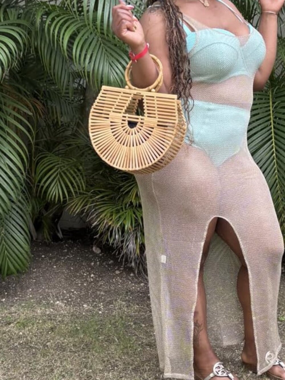 Neiman Marcus Bamboo Bag